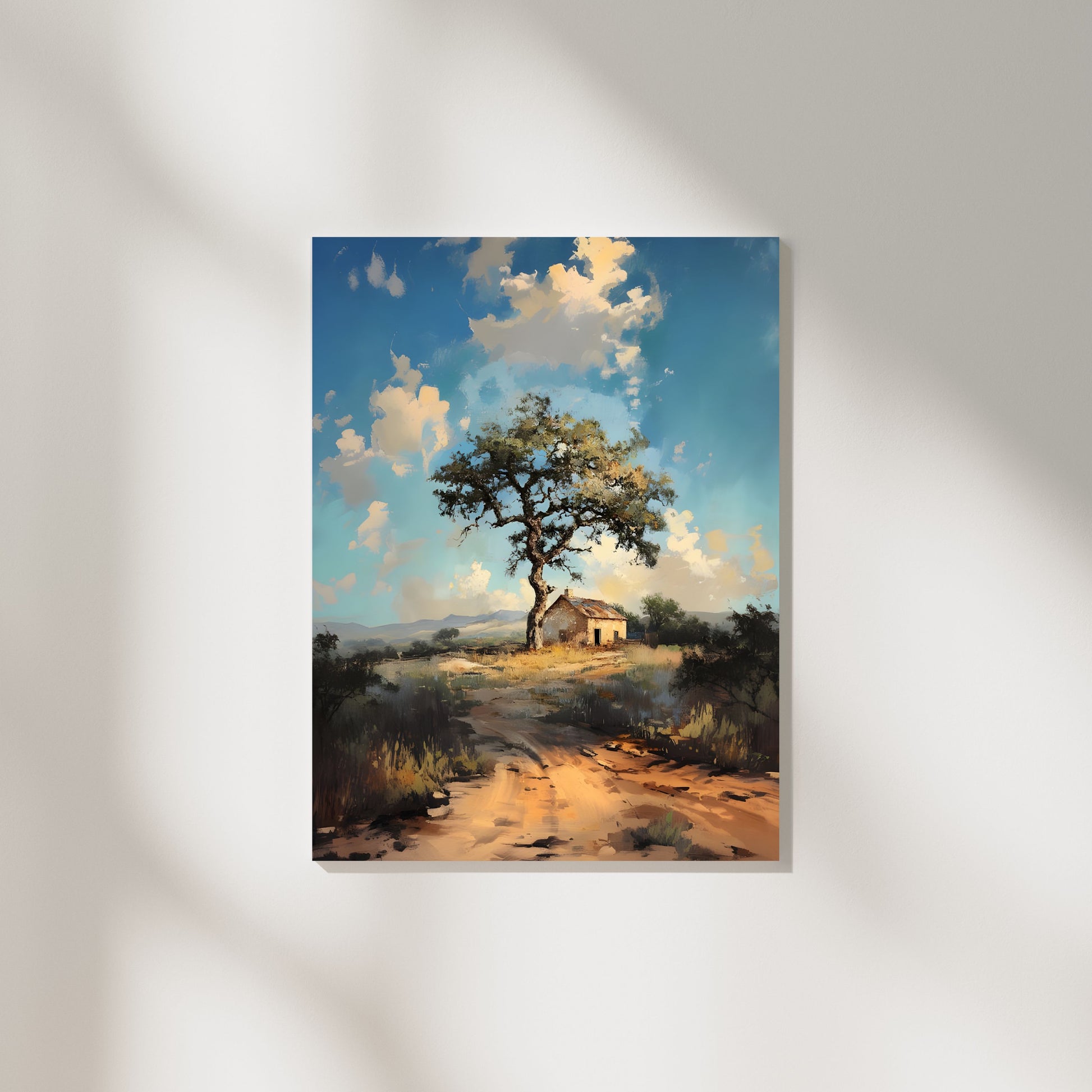 'Serenity' Hill Country Print on Canvas