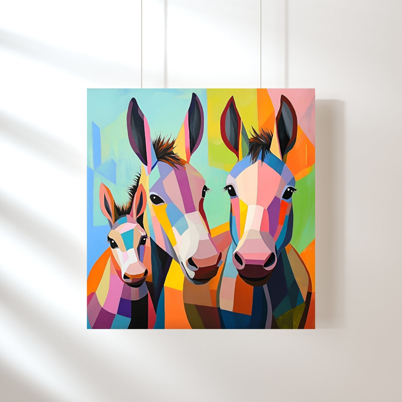 'Three Amigos' Hill Country Print on Canvas