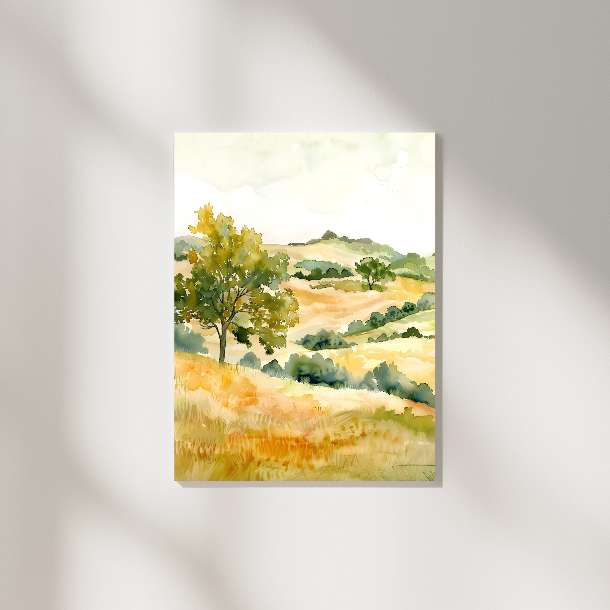'Whispers' Hill Country Print on Canvas