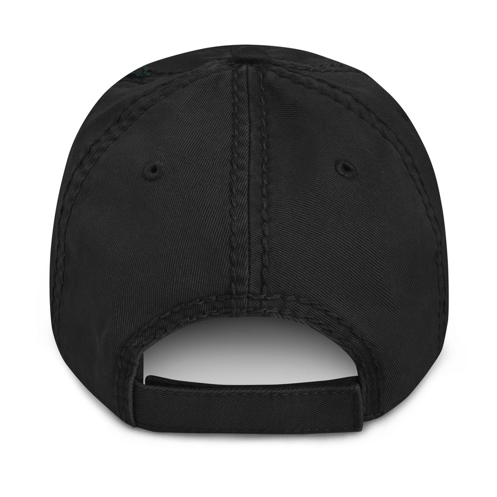 'Medina' Distressed Embroidered Hat