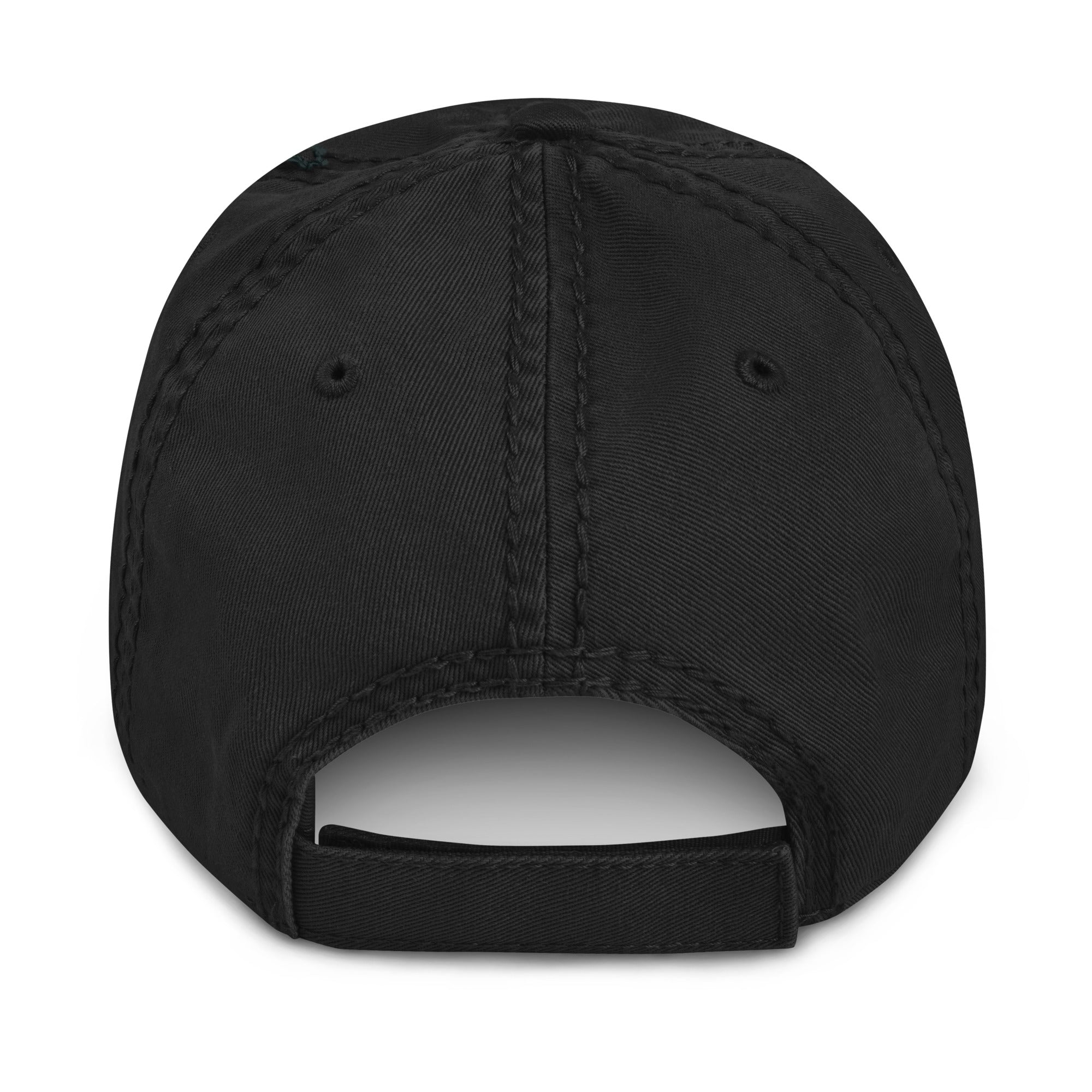 'Medina' Distressed Embroidered Hat