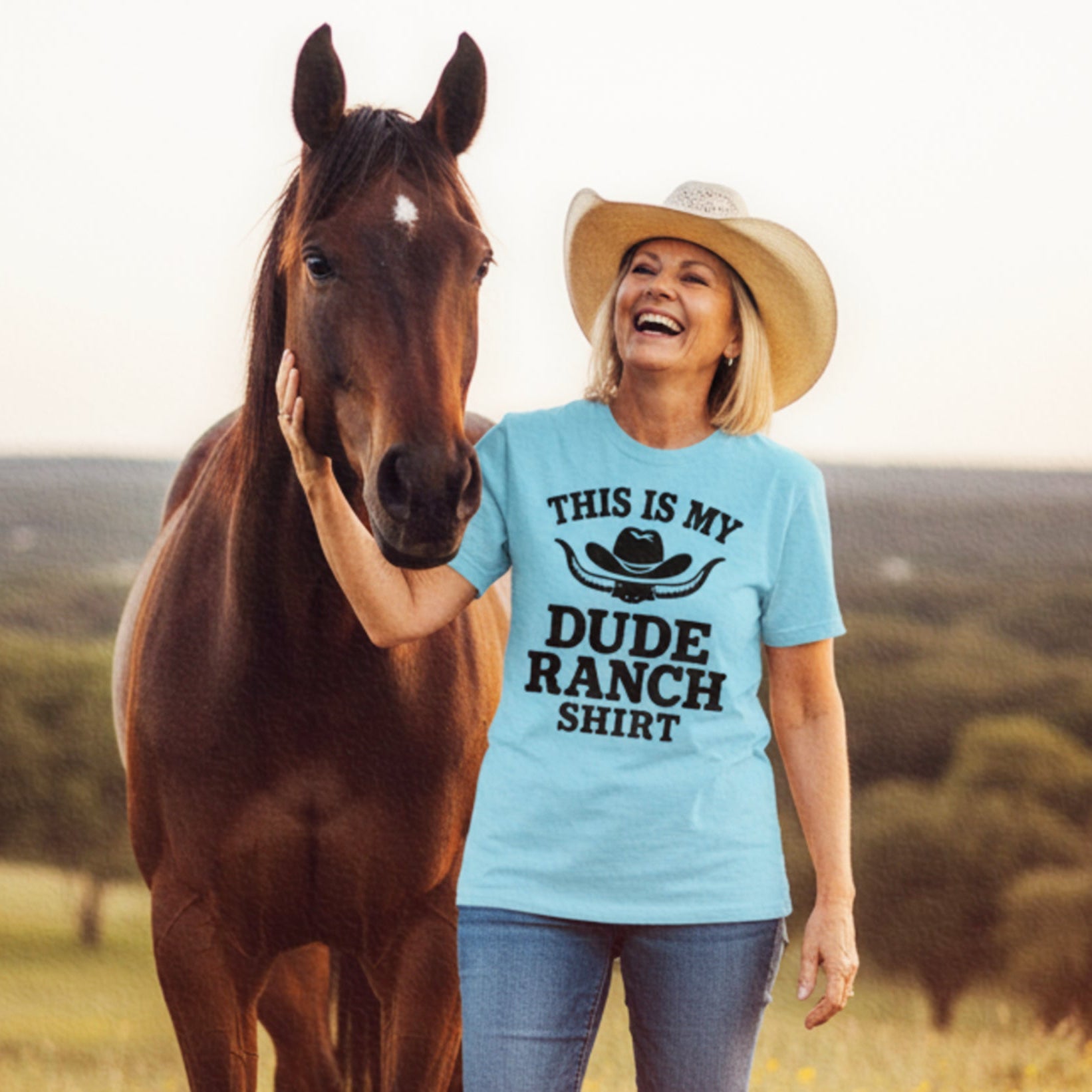 'This is My Dude Ranch Shirt' Unisex Classic Tee