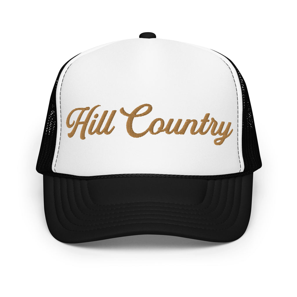 Hill Country Script Trucker Hat