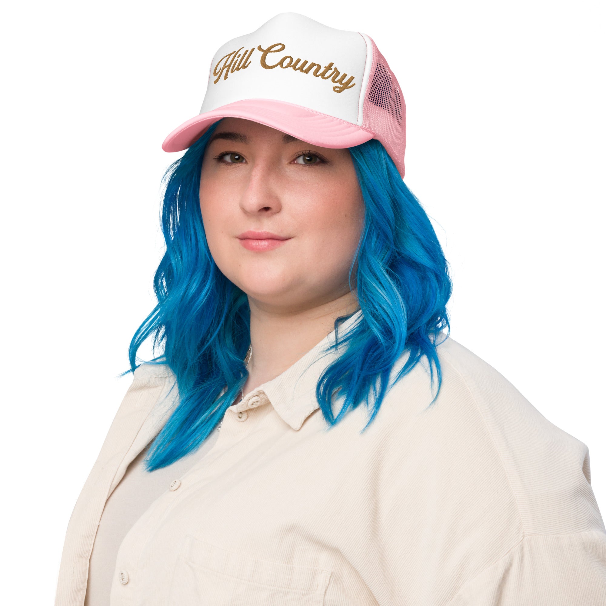 Hill Country Script Trucker Hat