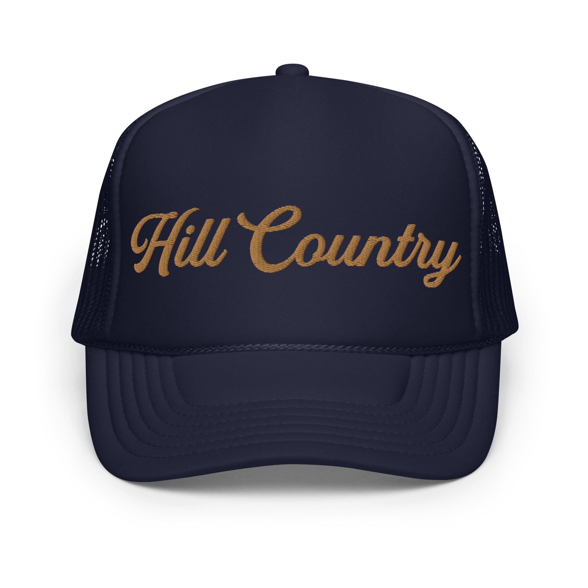 Hill Country Script Trucker Hat