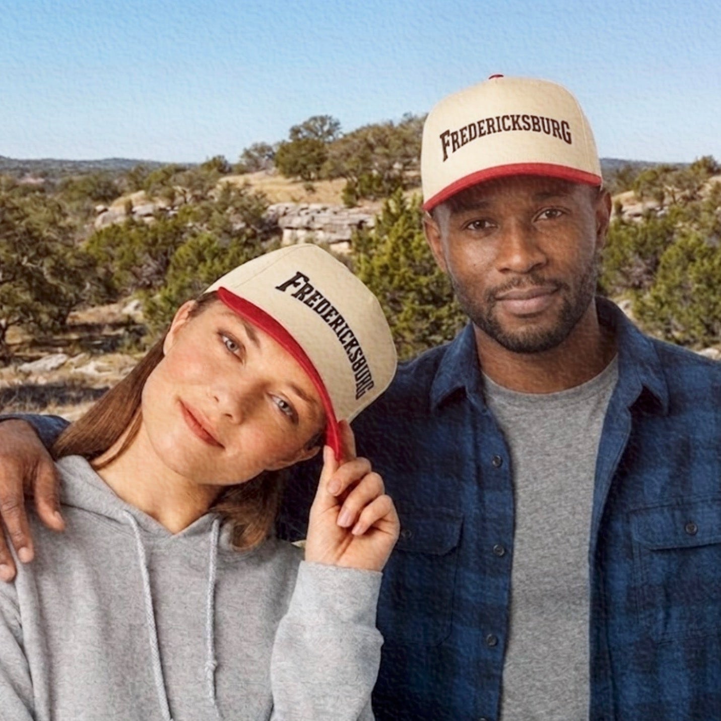 Fredericksburg Embroidered Five-Panel Hat