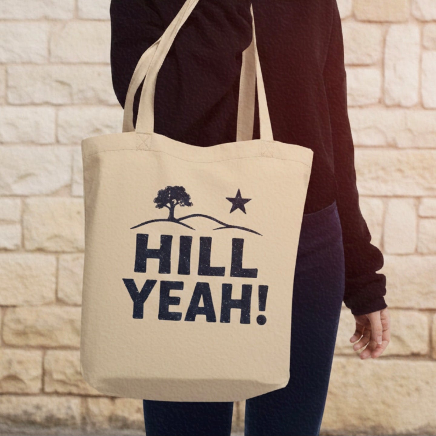 'Hill Yeah' Eco Tote Bag