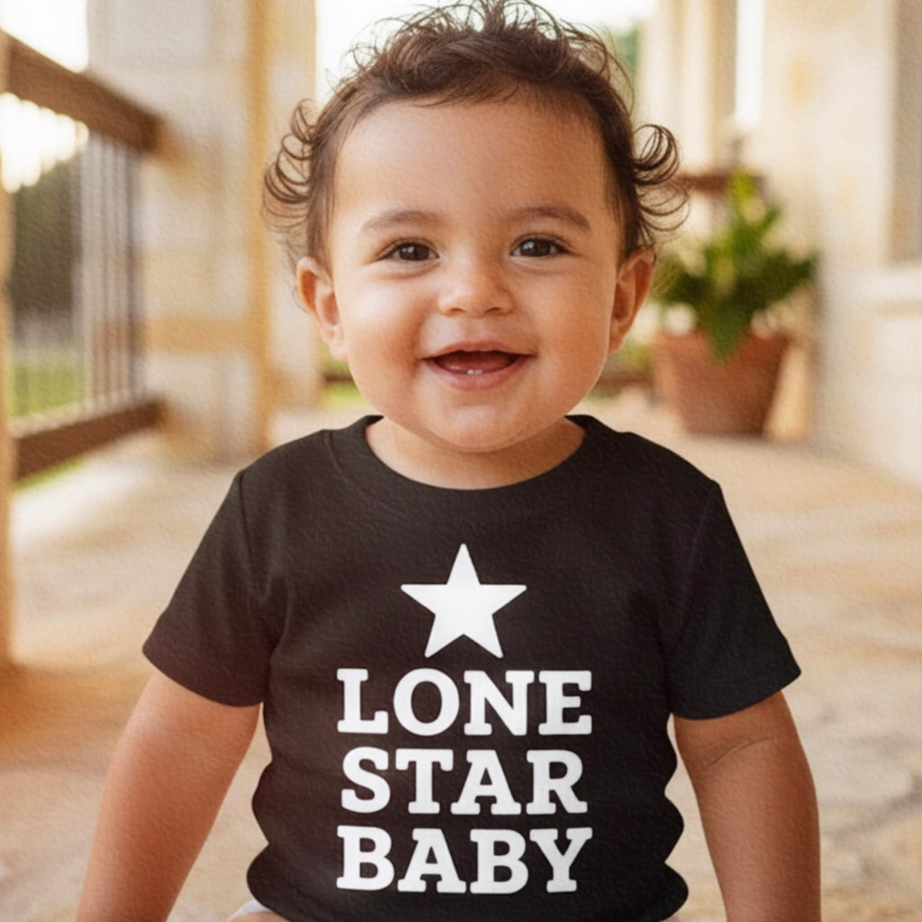 'Lone Star Baby' Baby Jersey T-Shirt