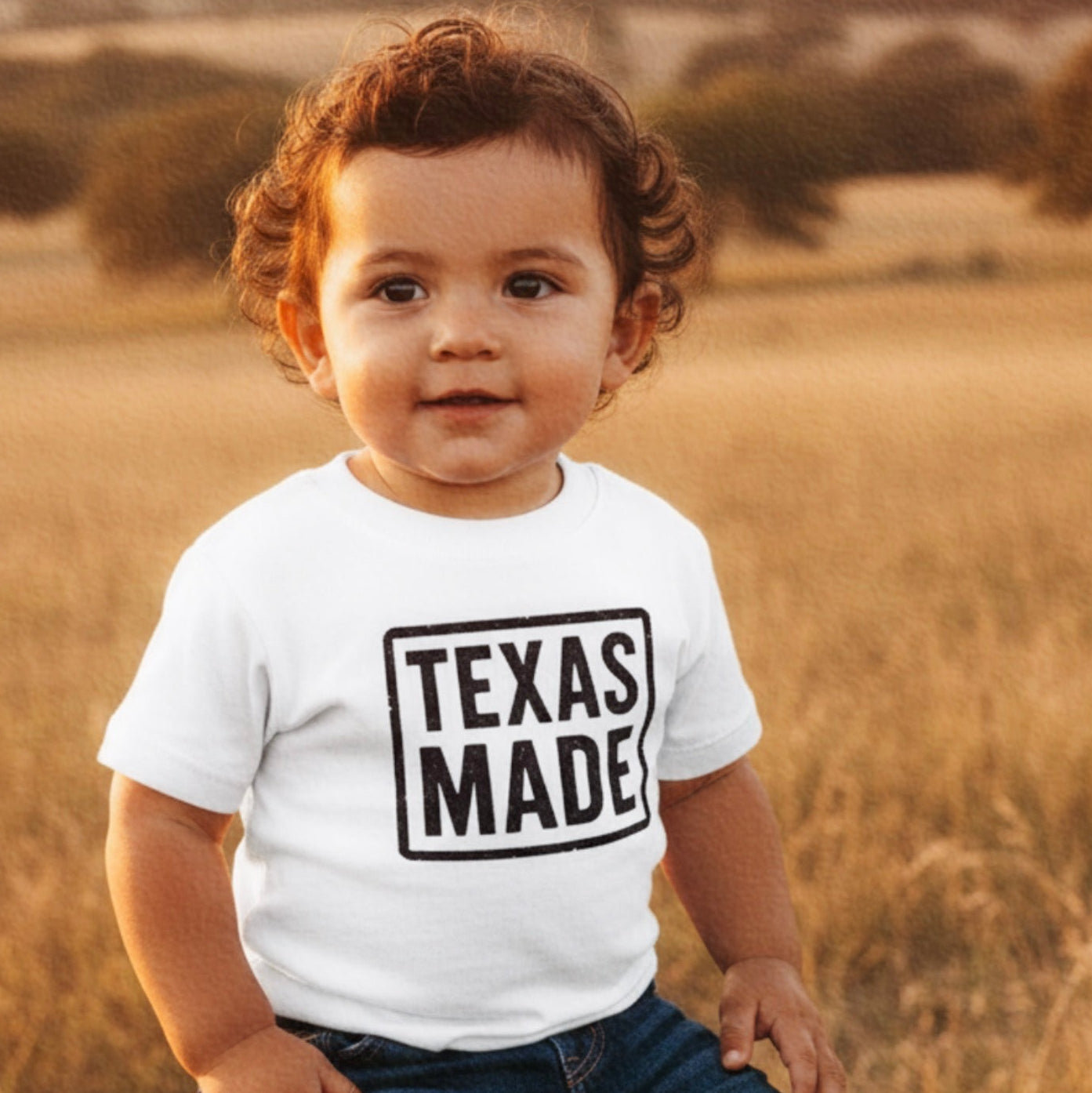 'Texas Made' Baby Jersey Short Sleeve Tee