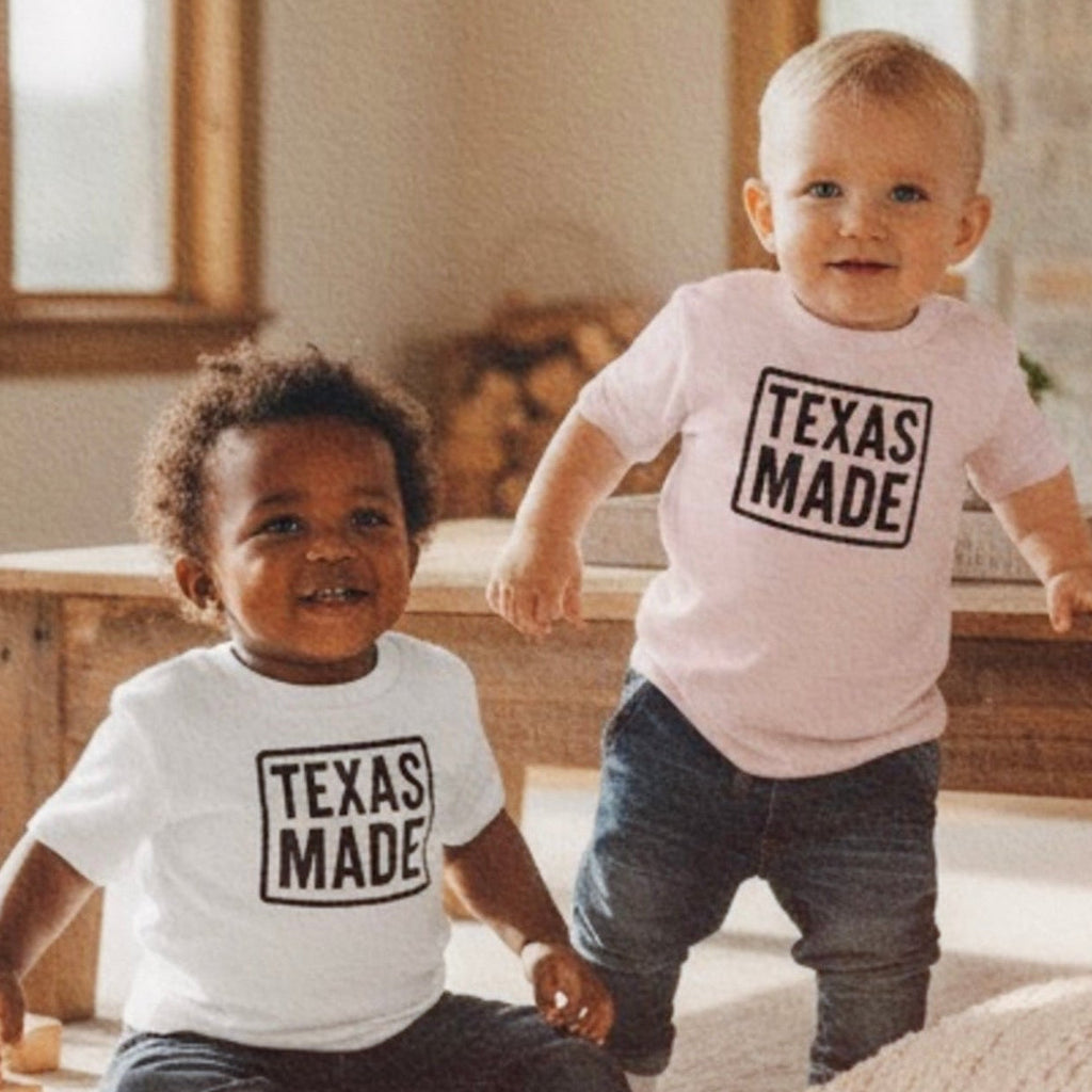 'Texas Made' Baby Jersey Short Sleeve Tee