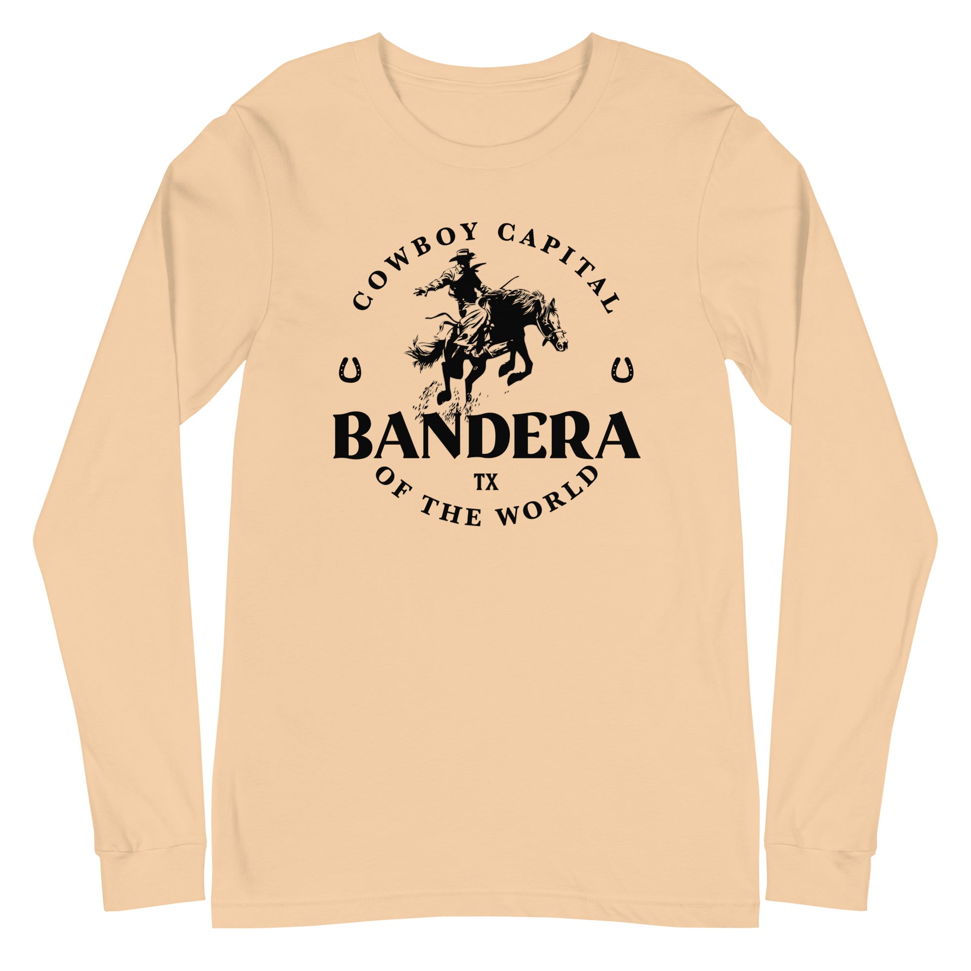 'Bandera, Cowboy Capital' Unisex Long-Sleeve Tee
