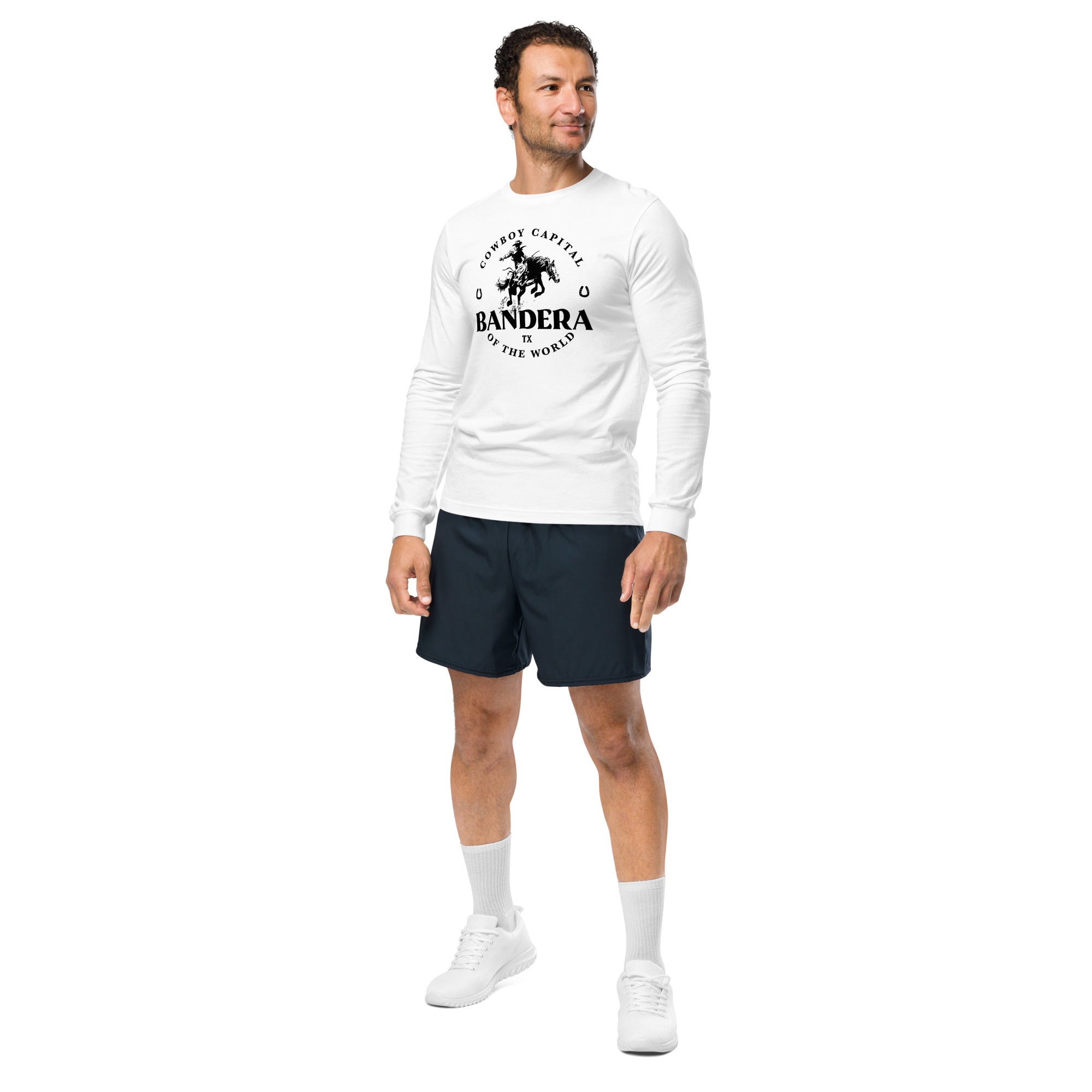 'Bandera, Cowboy Capital' Unisex Long-Sleeve Tee