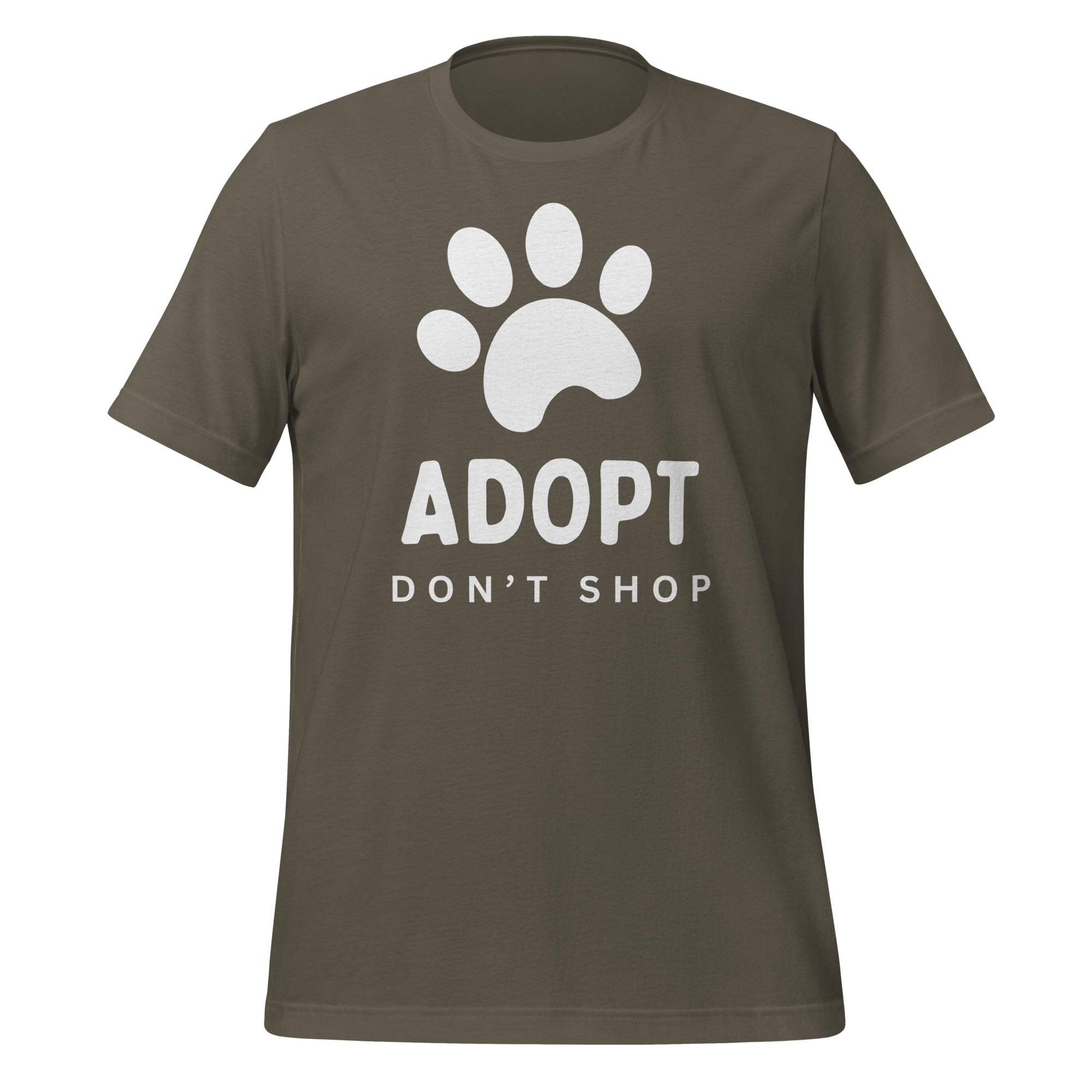 'Adopt, Don't Shop' Lightweight T-Shirt - ALL PROCEEDS DONATED!