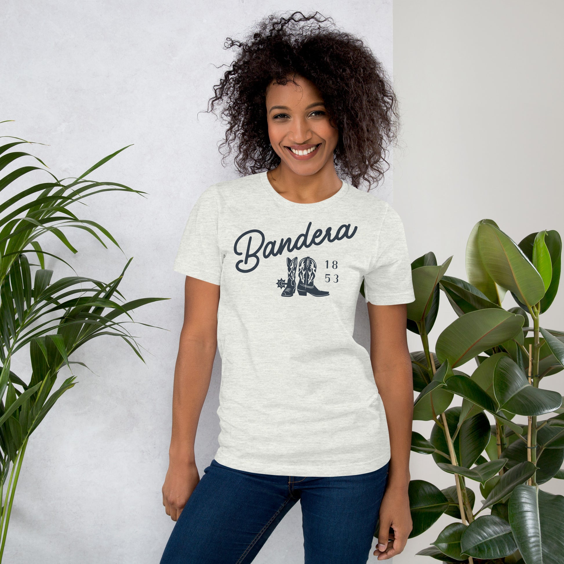 'Bandera, Est. 1853' Lightweight Unisex T-Shirt