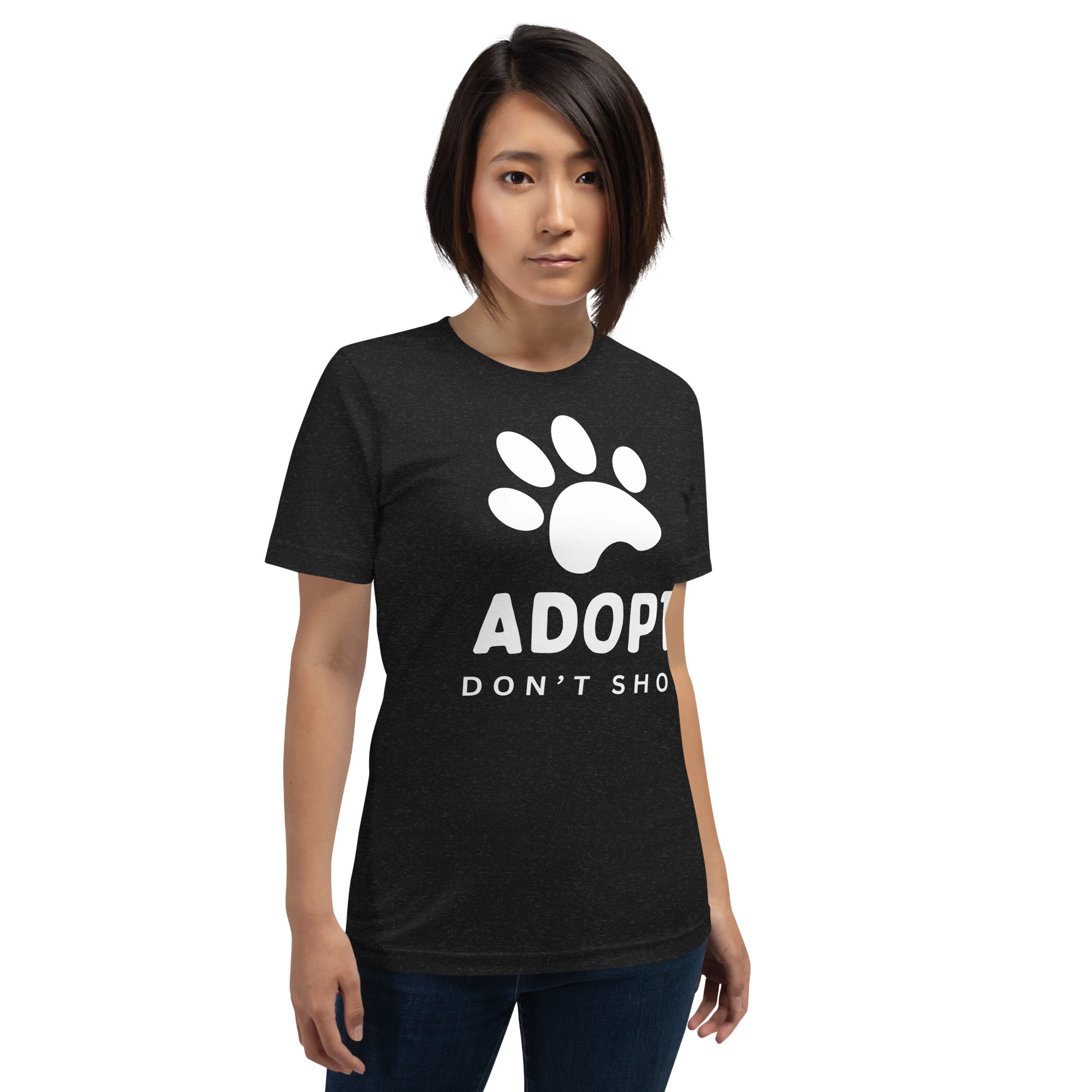 'Adopt, Don't Shop' Lightweight T-Shirt - ALL PROCEEDS DONATED!
