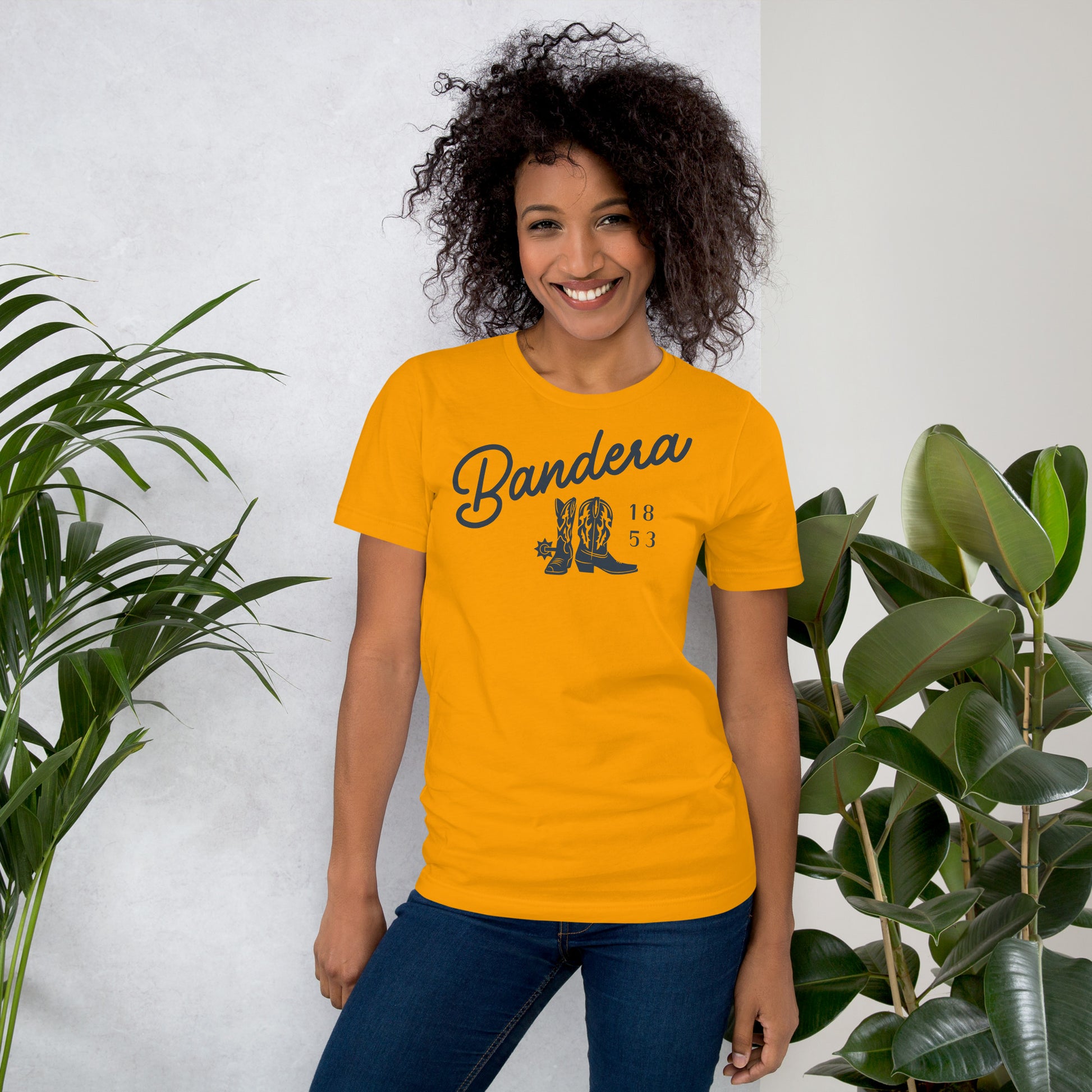 'Bandera, Est. 1853' Lightweight Unisex T-Shirt