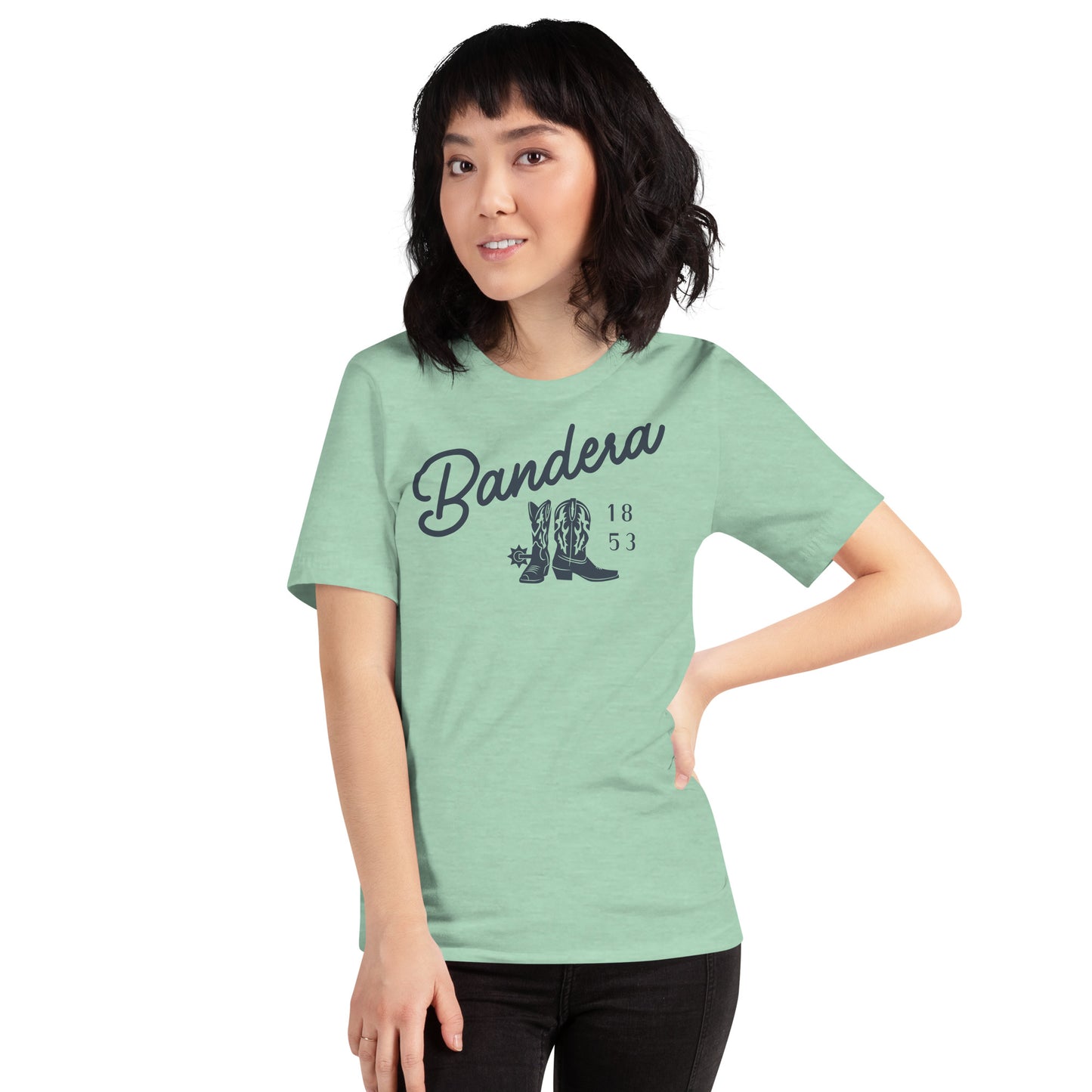 'Bandera, Est. 1853' Lightweight Unisex T-Shirt