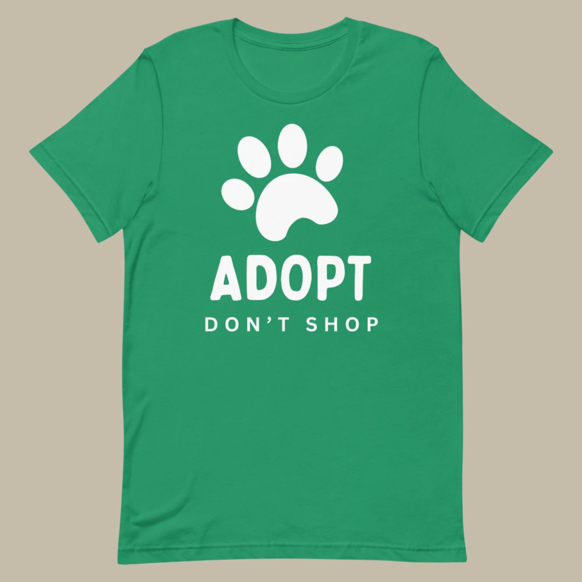 'Adopt, Don't Shop' Lightweight T-Shirt - ALL PROCEEDS DONATED!