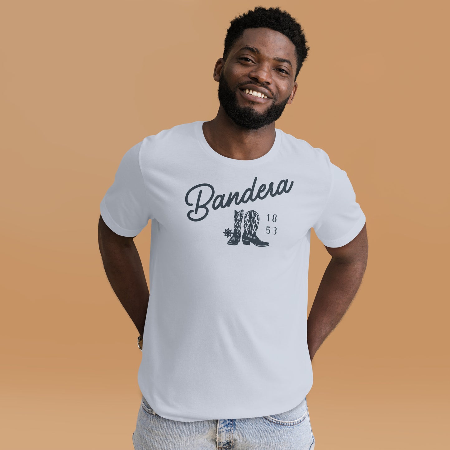 'Bandera, Est. 1853' Lightweight Unisex T-Shirt