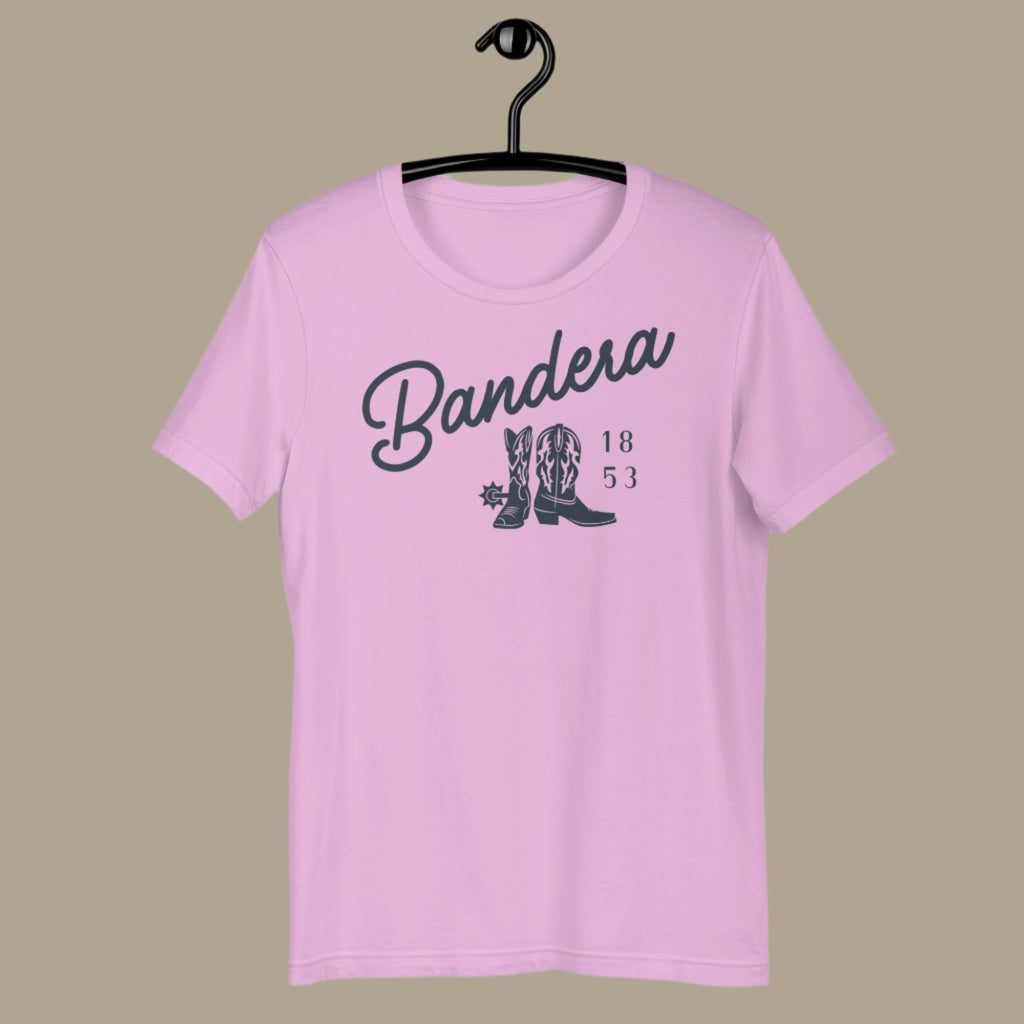 'Bandera, Est. 1853' Lightweight Unisex T-Shirt