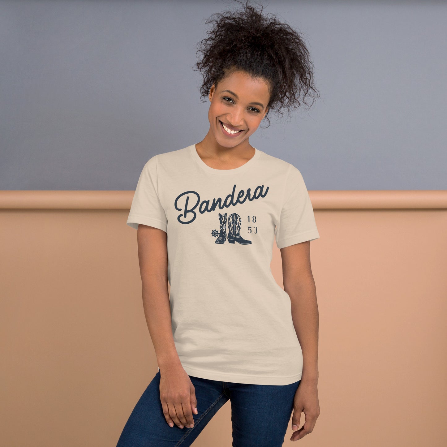 'Bandera, Est. 1853' Lightweight Unisex T-Shirt